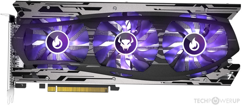 Yeston RX 6700 XT Six Way Soldiers