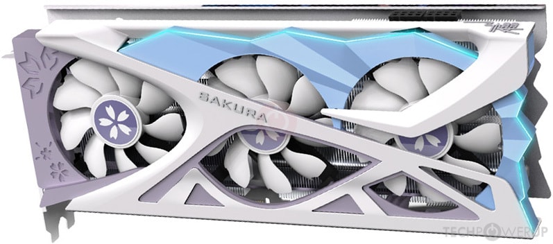 Yeston RX 6800 XT Sakura Hitomi