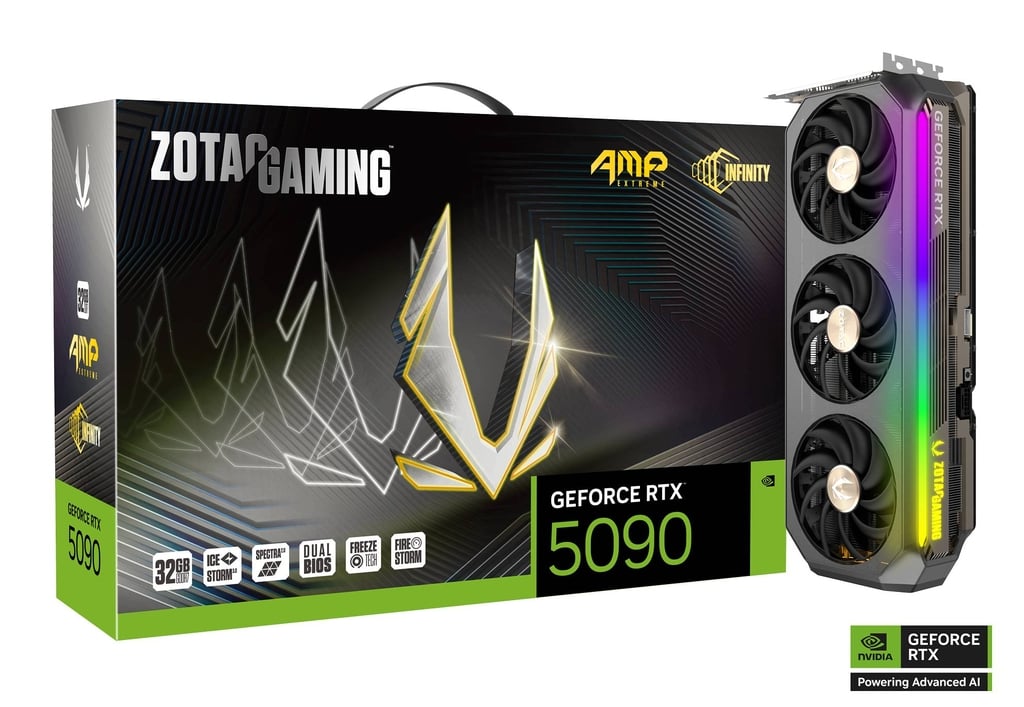 ZOTAC GeForce RTX 5090 GAMING AMP Extreme INFINITY