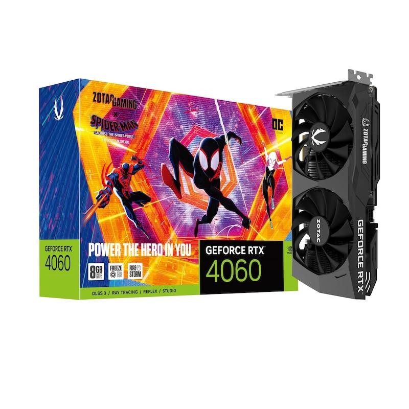 ZOTAC GeForce RTX 4060 GAMING OC Spider-Man: Across The Spider-Verse