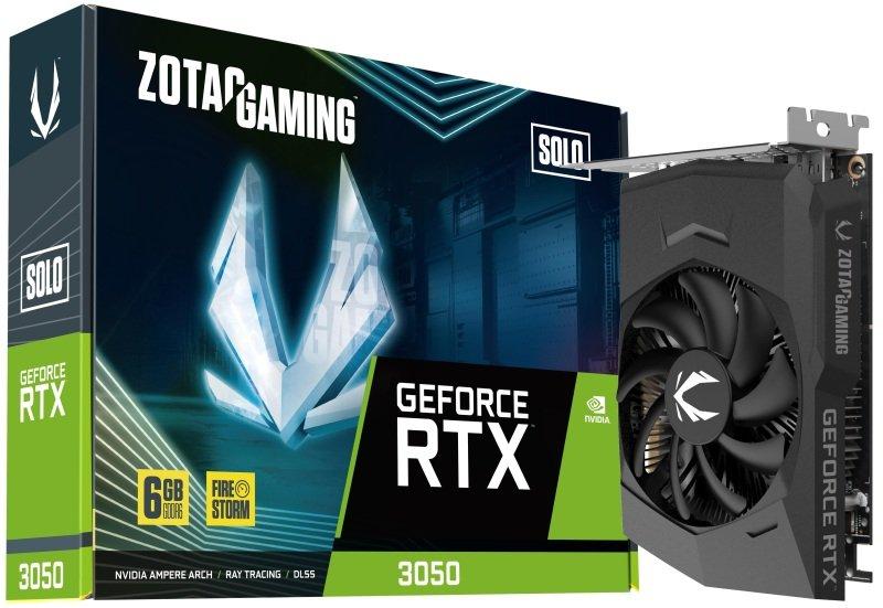 ZOTAC GeForce RTX 3050 6GB GAMING SOLO