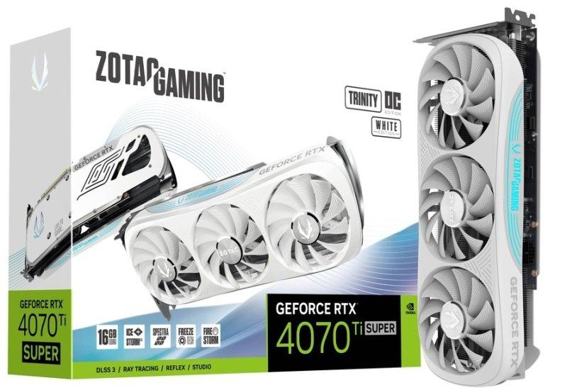 ZOTAC GeForce RTX 4070 Ti SUPER GAMING Trinity OC