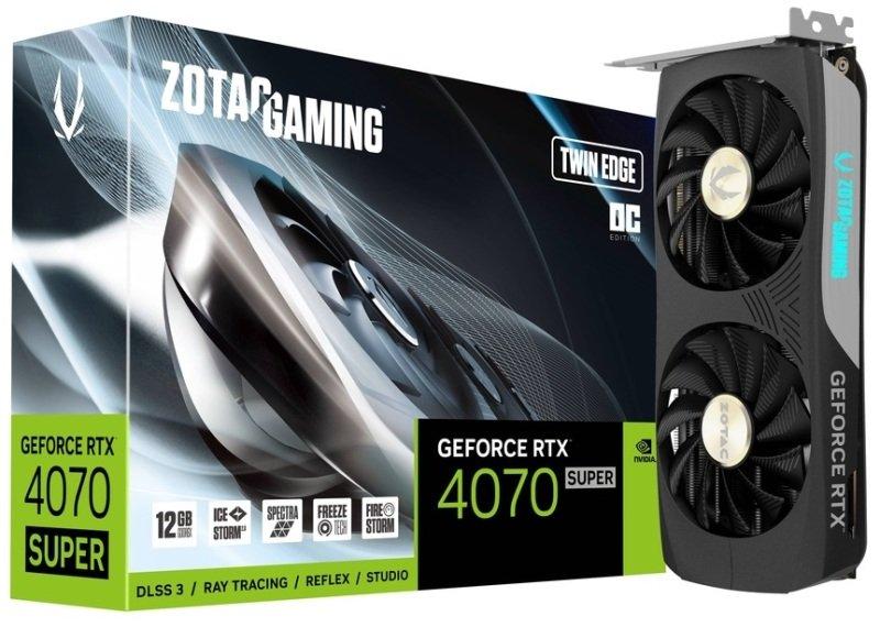 ZOTAC GeForce RTX 4070 SUPER GAMING Twin Edge OC