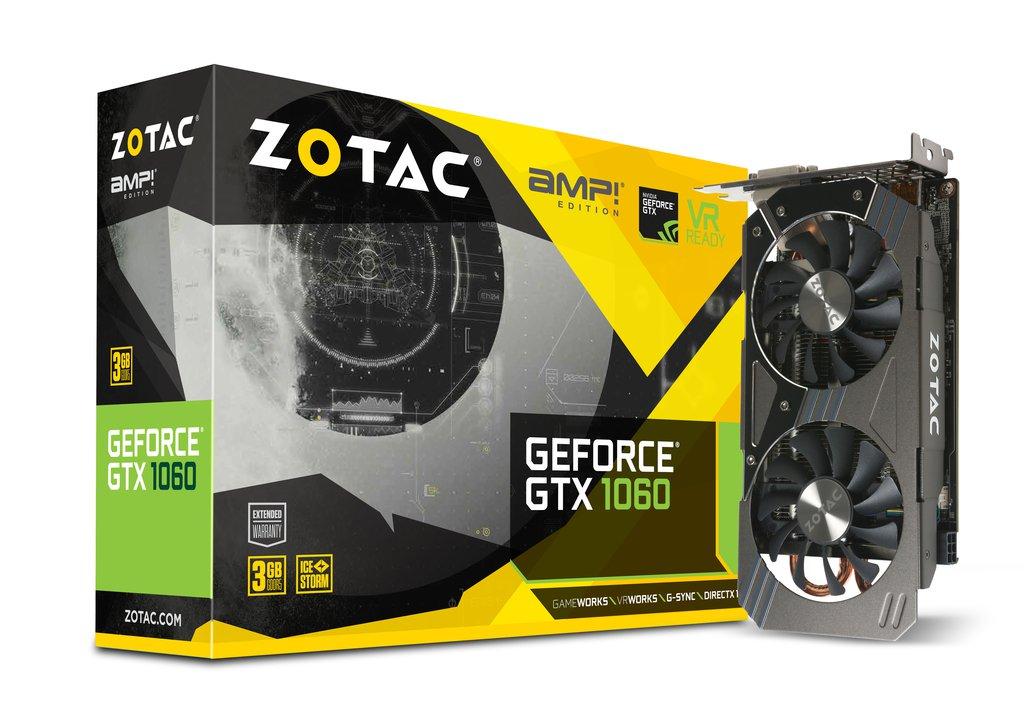 ZOTAC GeForce GTX 1060 3GB AMP