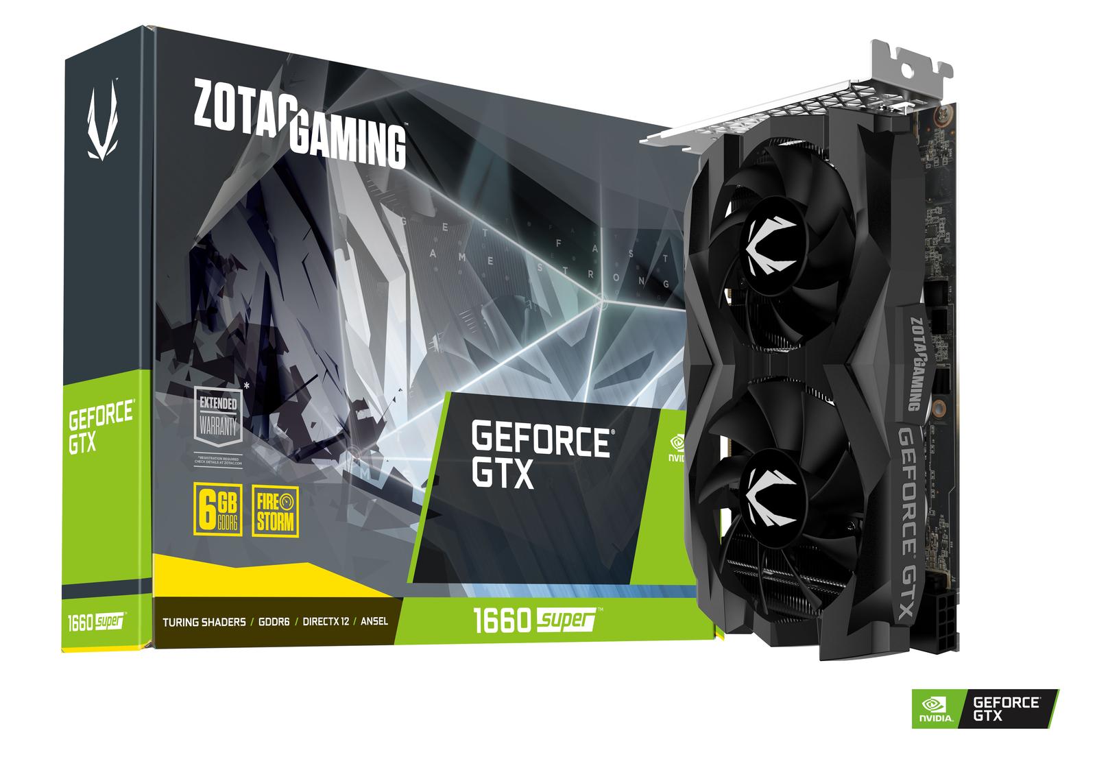 ZOTAC GeForce GTX 1660 SUPER GAMING Twin Fan