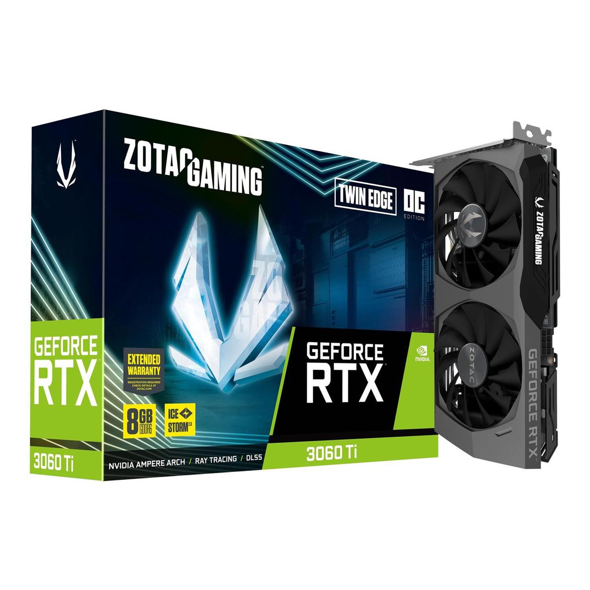 ZOTAC GeForce RTX 3060 Ti LHR GAMING Twin Edge OC
