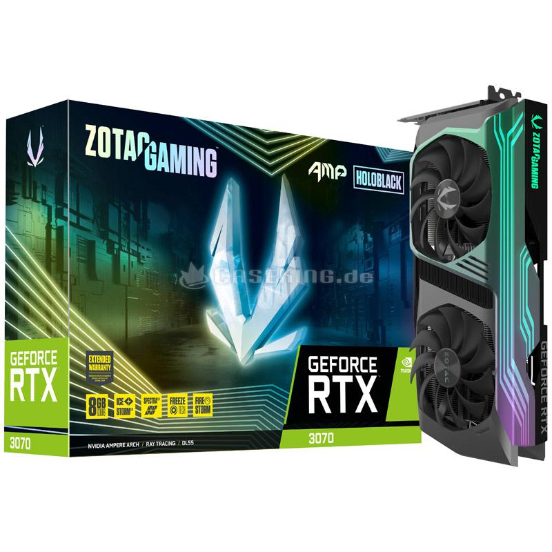 ZOTAC GeForce RTX 3070 LHR GAMING AMP Holo