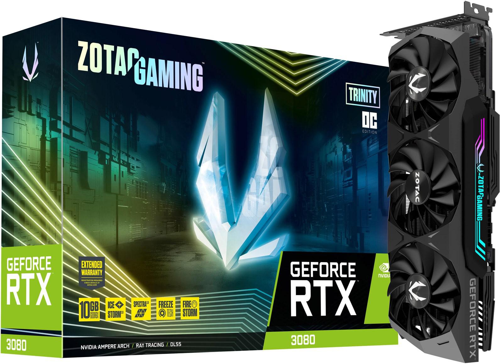 ZOTAC GeForce RTX 3080 10GB GAMING Trinity OC