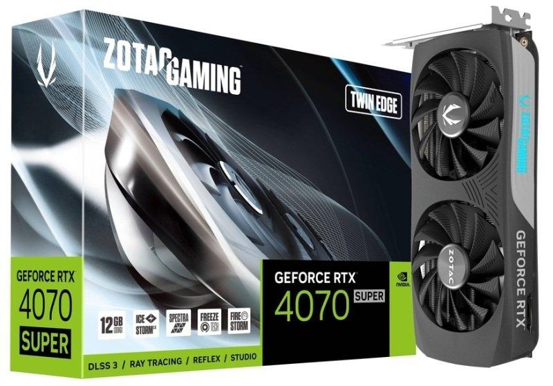 ZOTAC GeForce RTX 4070 SUPER Twin Edge