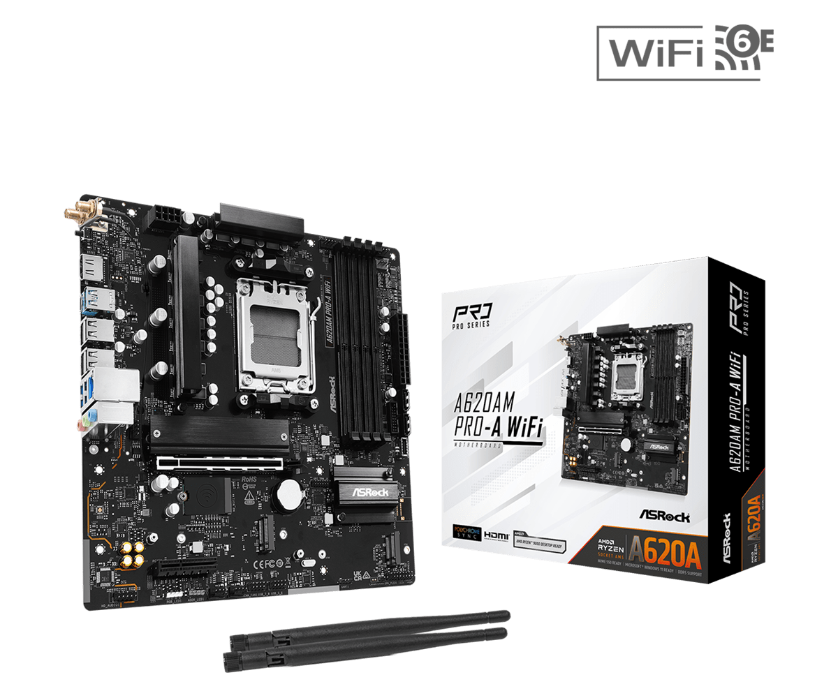 ASRock A620AM Pro-A WiFi