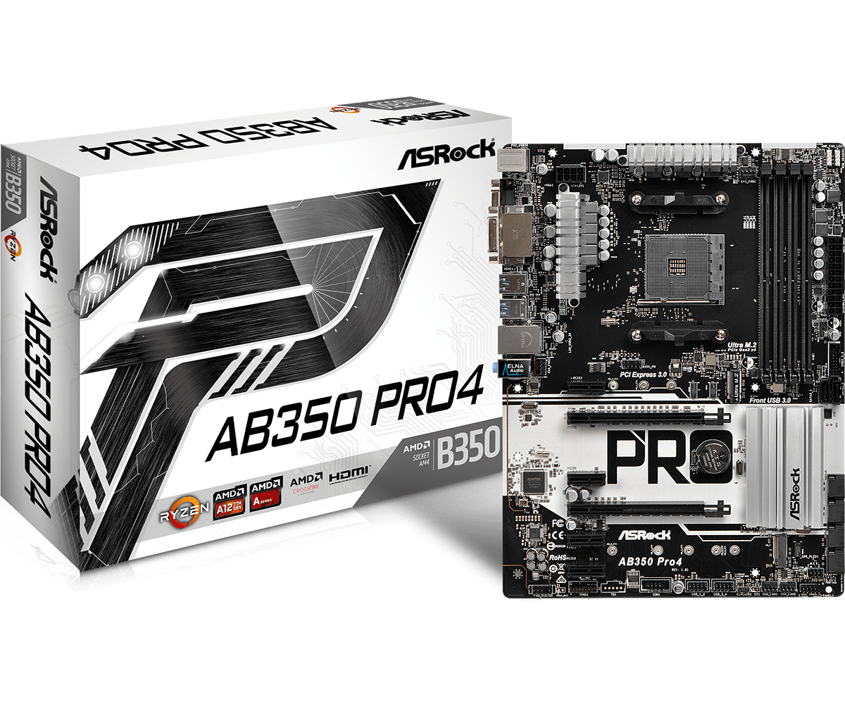 ASRock AB350 Pro4