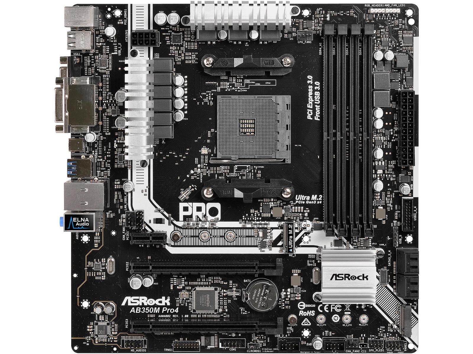 ASRock AB350M Pro4