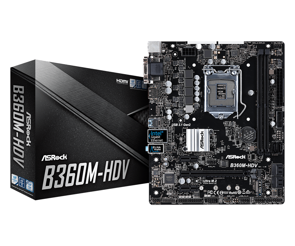 ASRock B360M-HDV