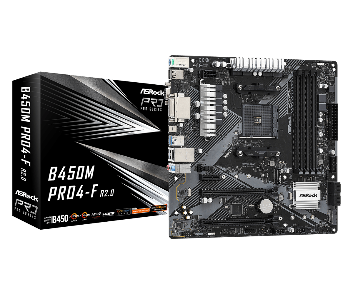 ASRock B450M Pro4-F R2.0