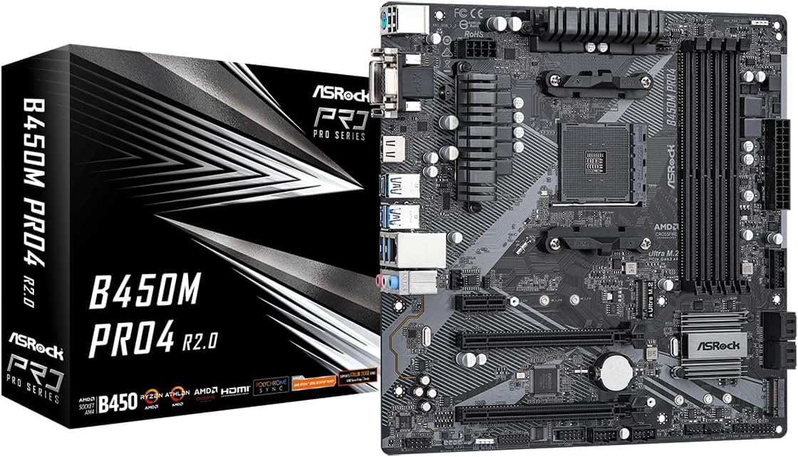 ASRock B450M PRO4 R2.0