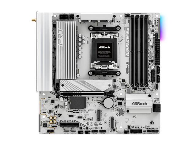 ASRock B850M Pro RS WiFi White