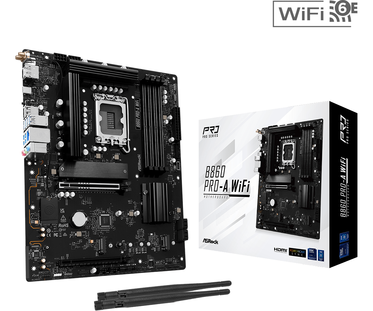 ASRock B860 Pro-A WiFi