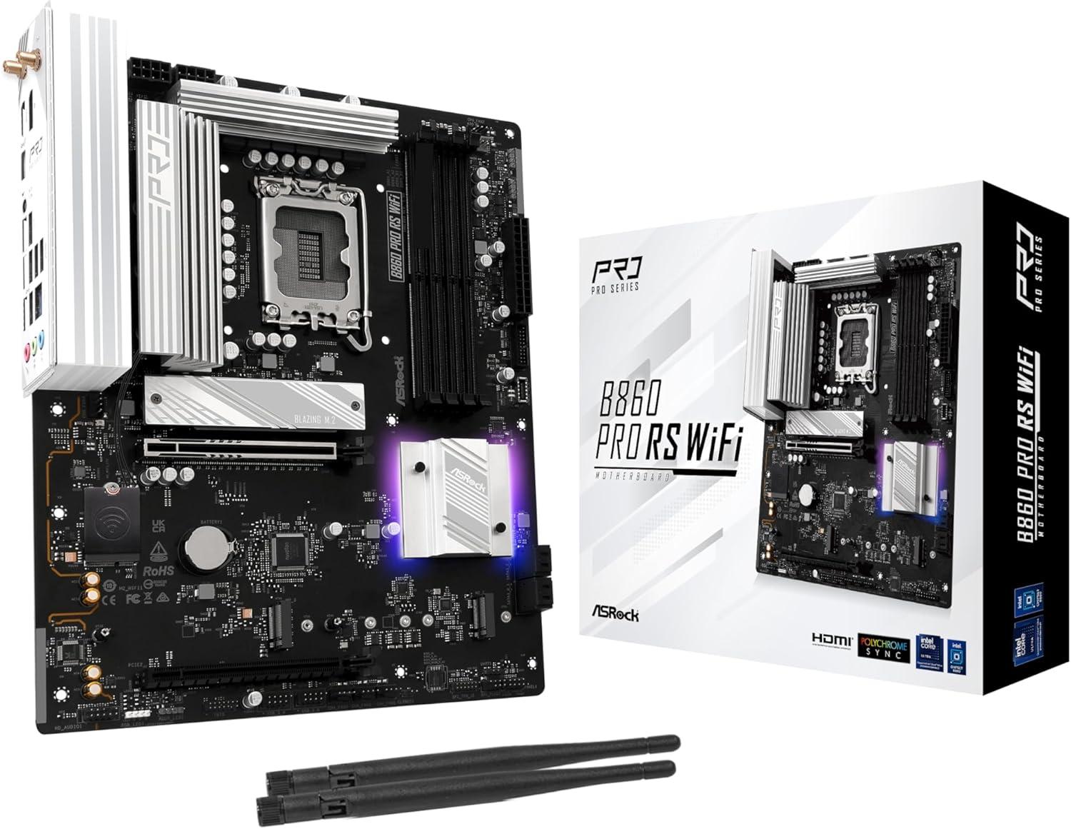 ASRock B860 Pro RS WiFi 6E