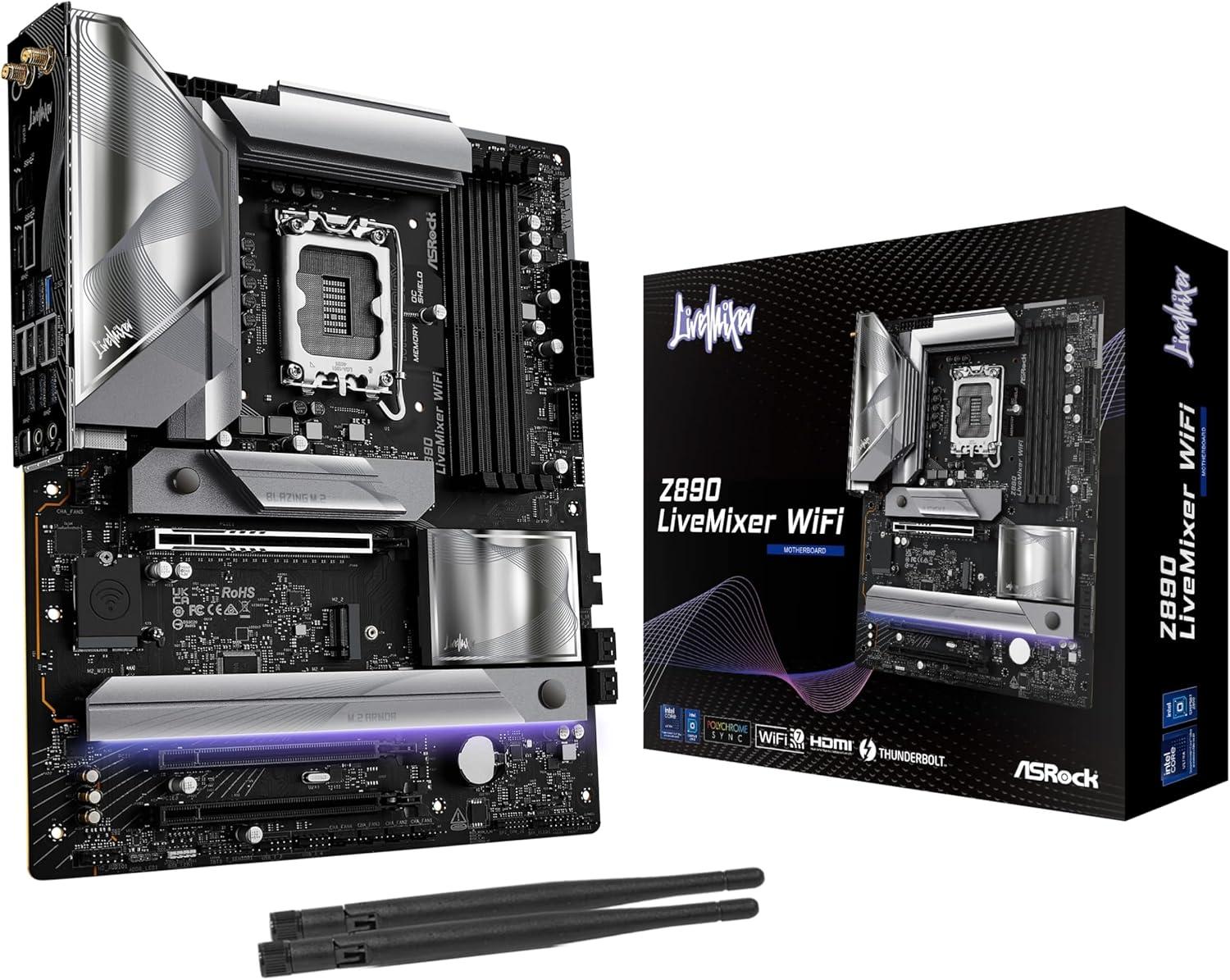 ASRock Intel Core Ultra Z890 LiveMixer …