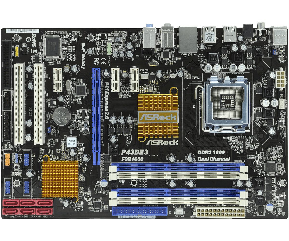 ASRock P43DE3