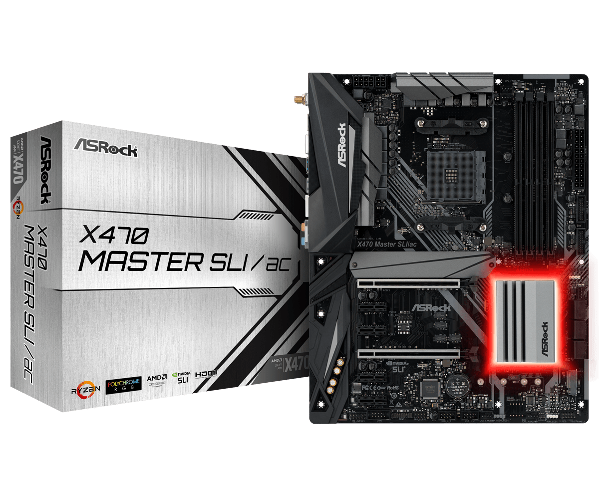 ASRock X470 Master SLI/AC