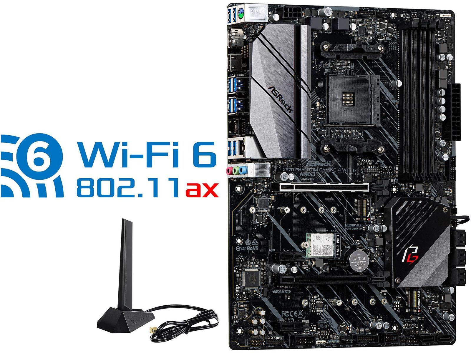 ASRock X570 Phantom Gaming 4 WiFi ax