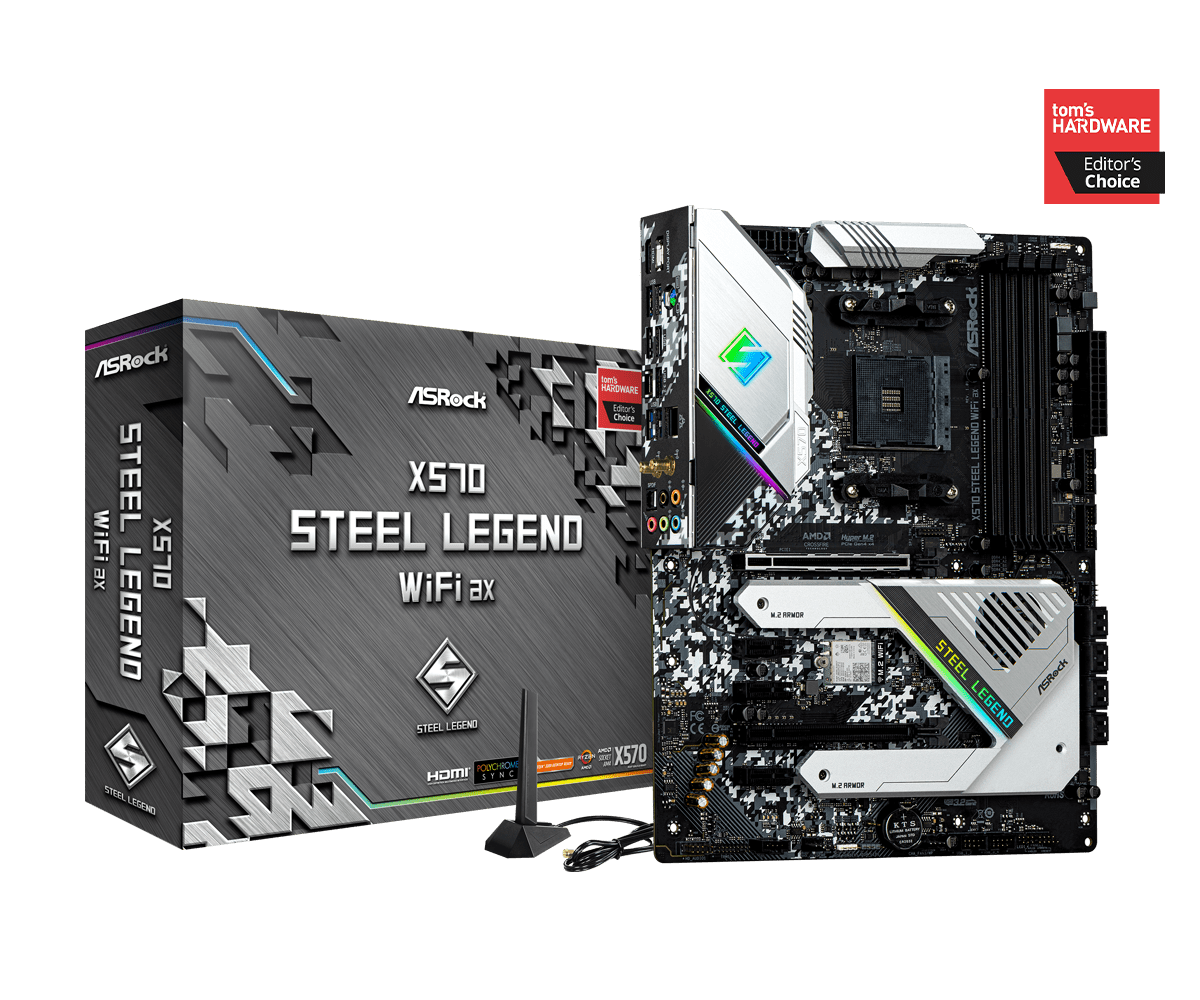 ASRock X570 Steel Legend WiFi ax