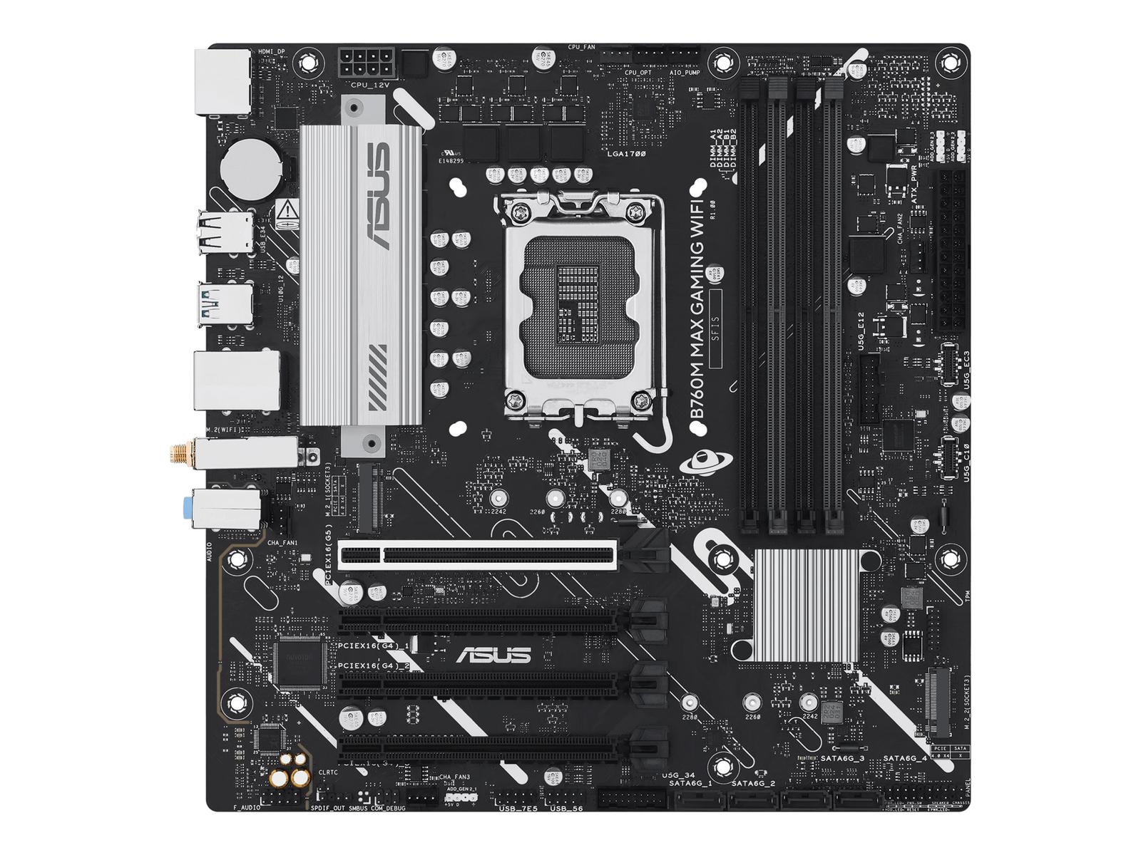 ASUS B760M MAX GAMING WIFI