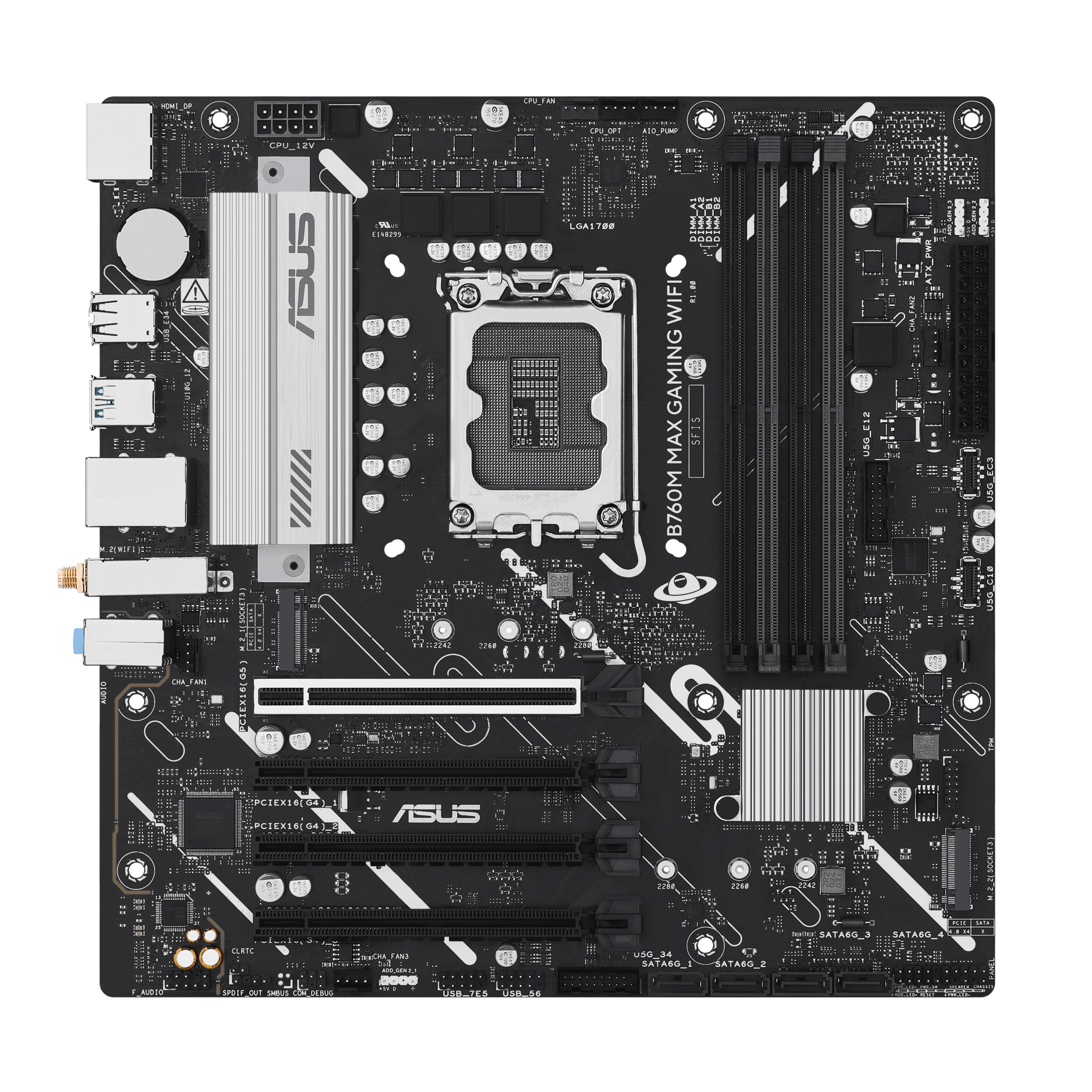 ASUS B760M MAX GAMING WIFI