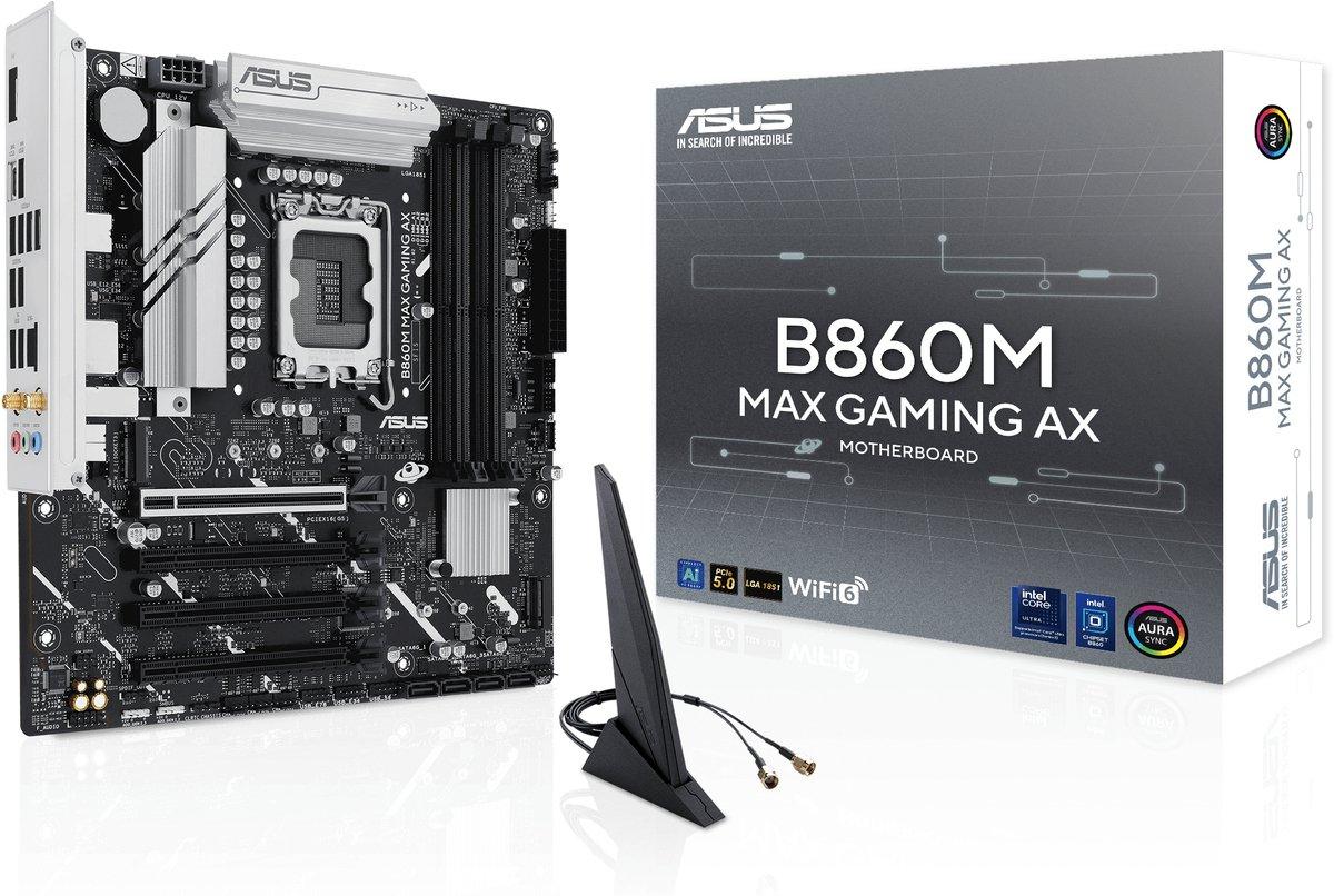 ASUS B860M MAX GAMING AX
