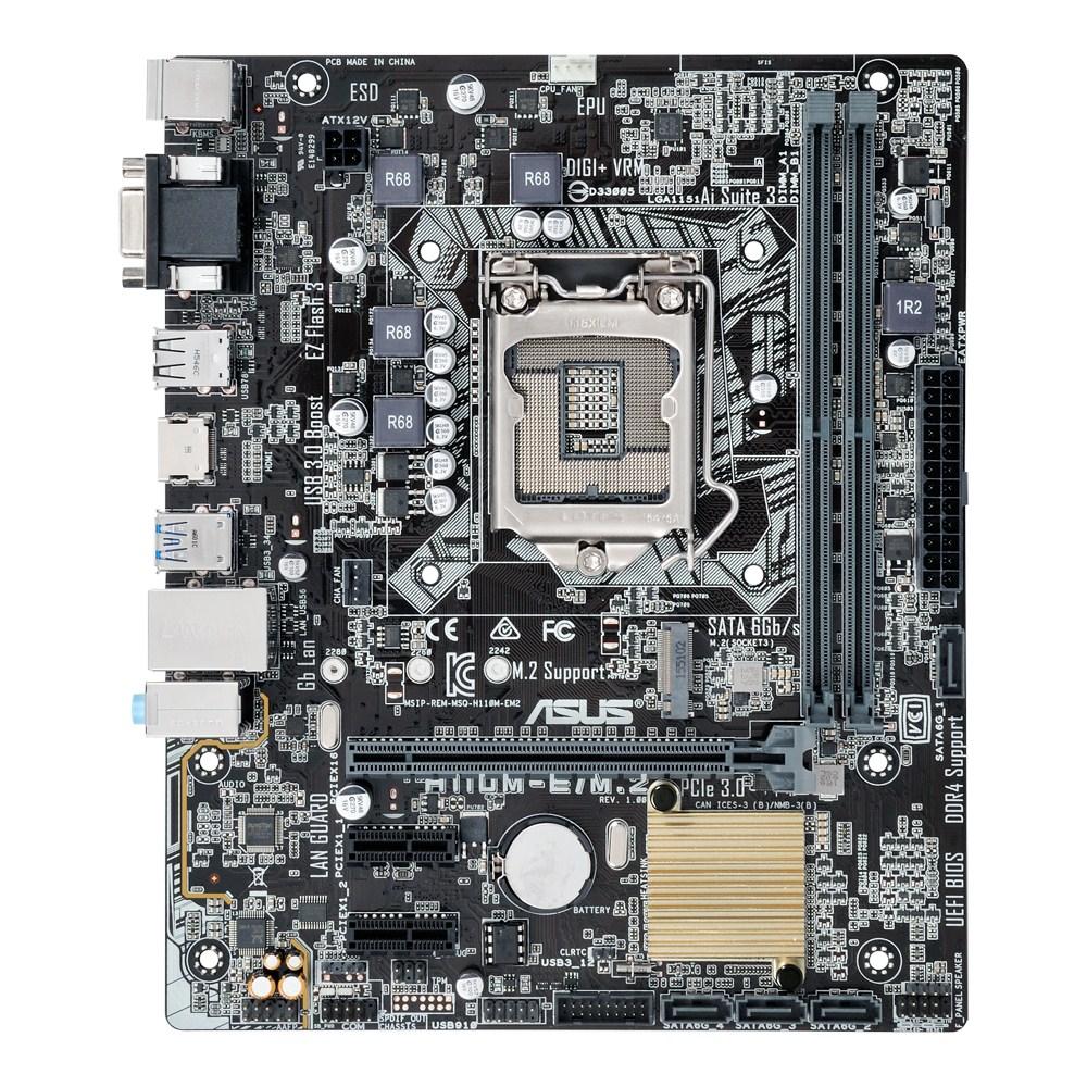 ASUS H110M-E/M.2