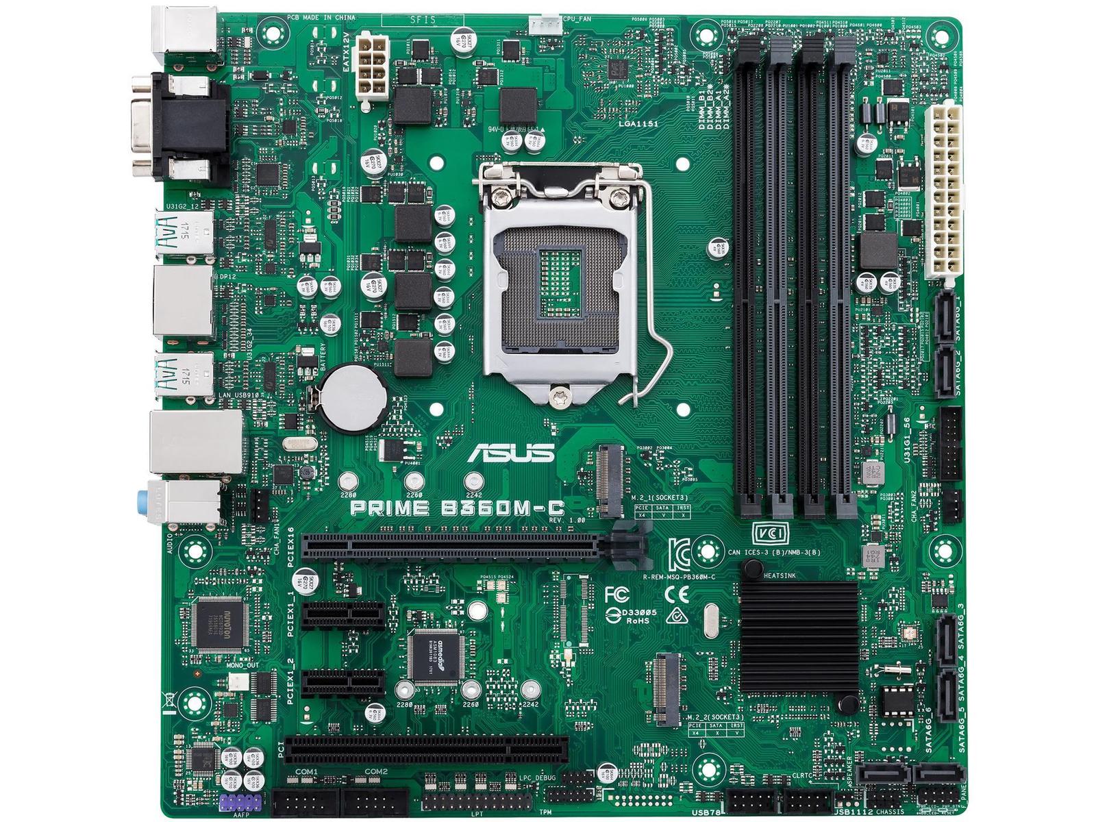 ASUS PRIME B360M-C/CSM