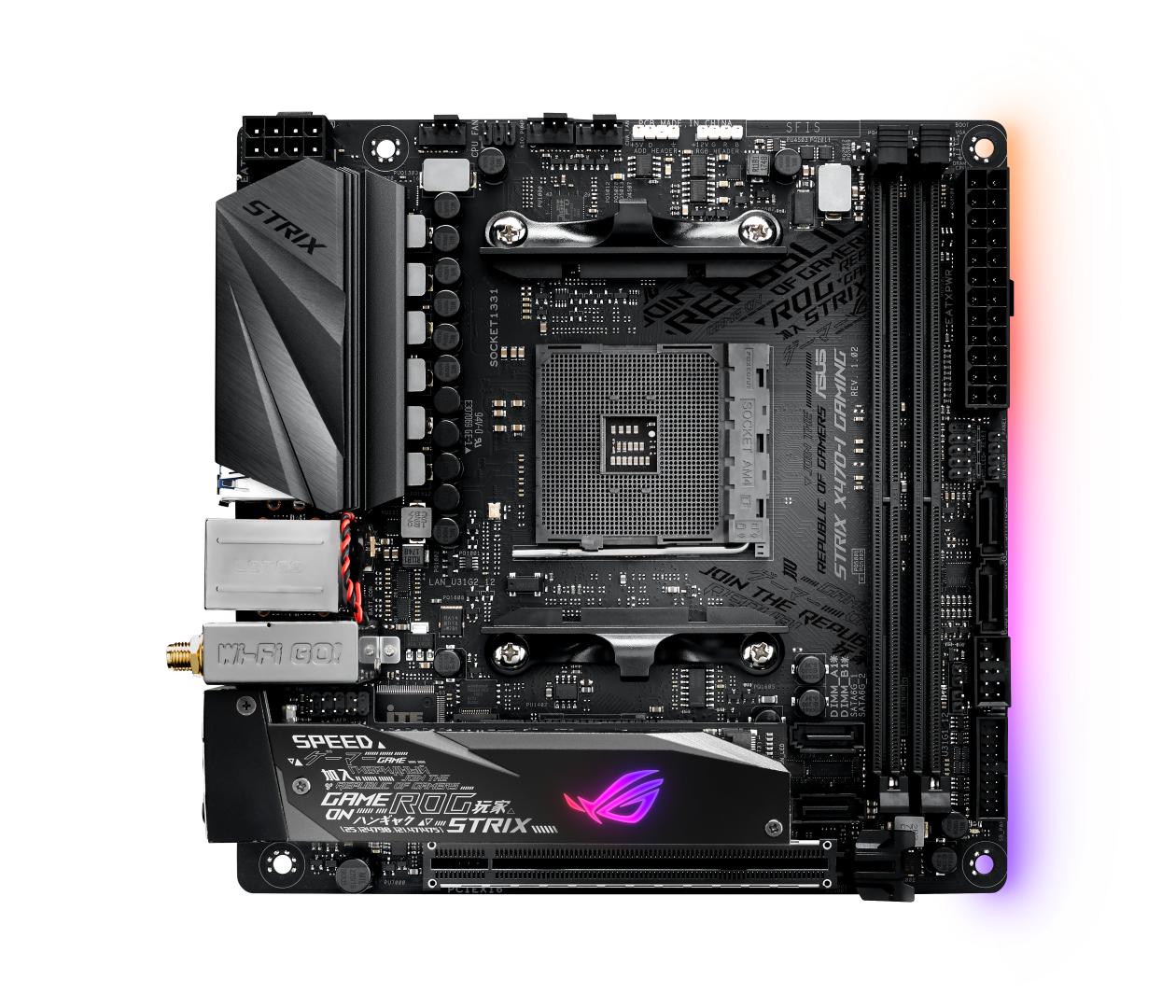 ASUS ROG STRIX X470-I GAMING