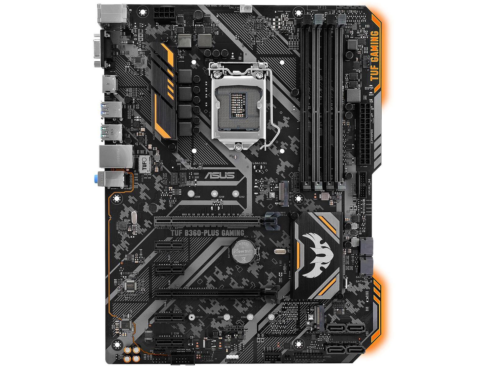 ASUS TUF B360-Plus Gaming