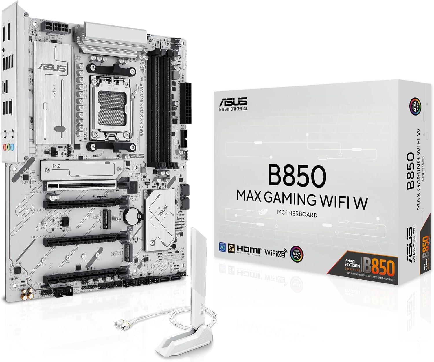 B850 MAX GAMING WIFI W