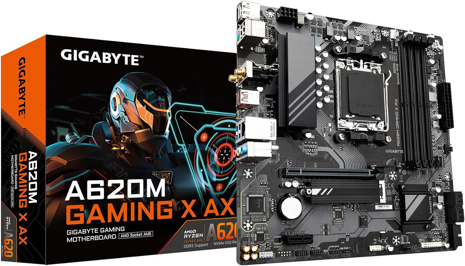 Gigabyte A620M GAMING X AX