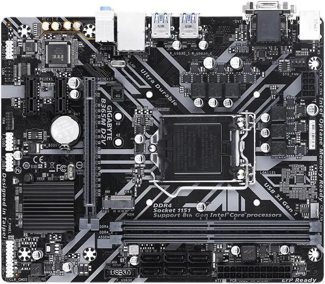 Gigabyte B365M D2V