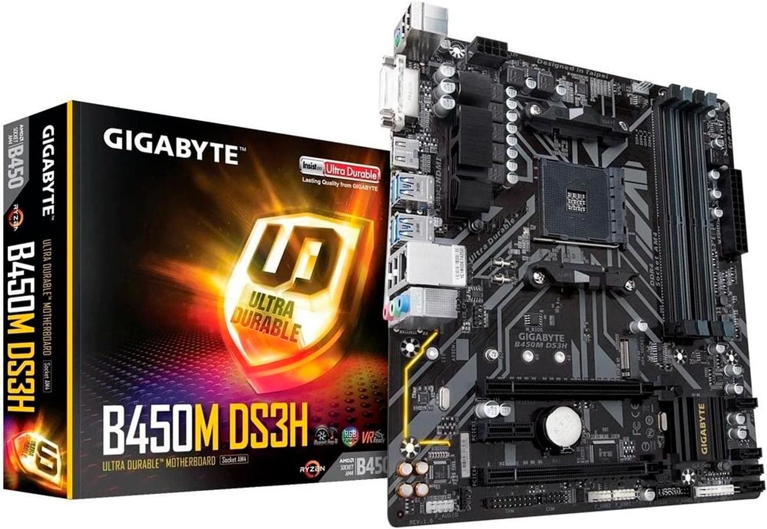 Gigabyte B450M DS3H