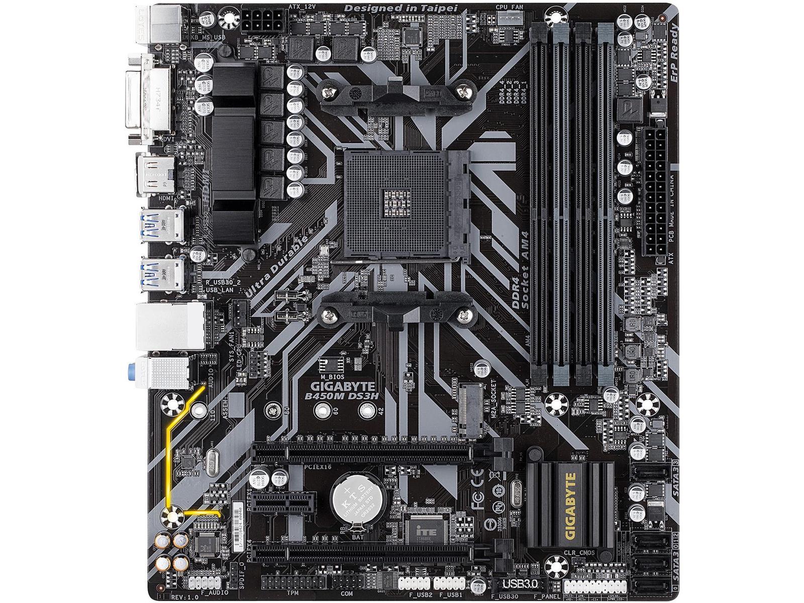 Gigabyte B450M DS3H