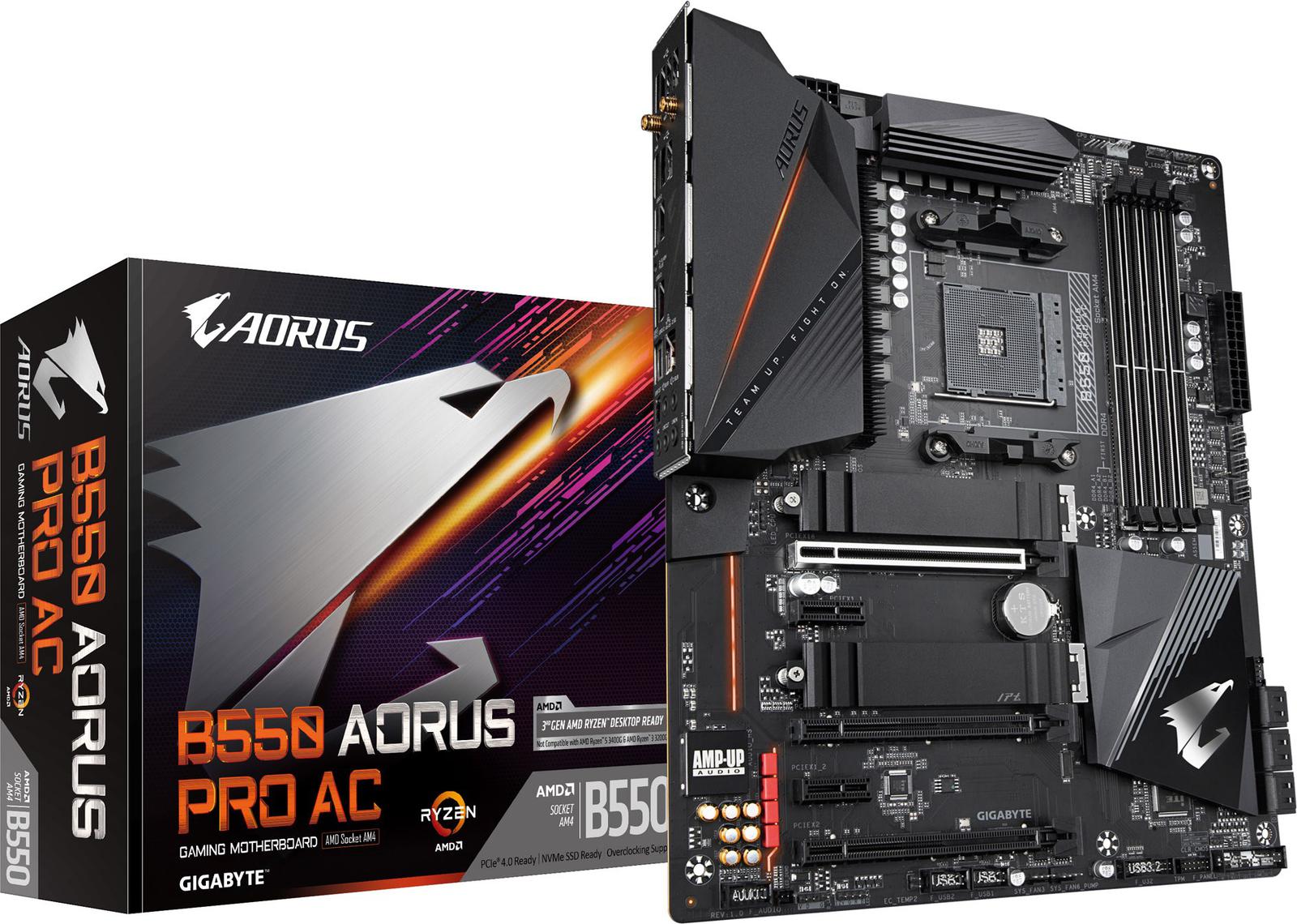 Gigabyte B550 AORUS PRO AC