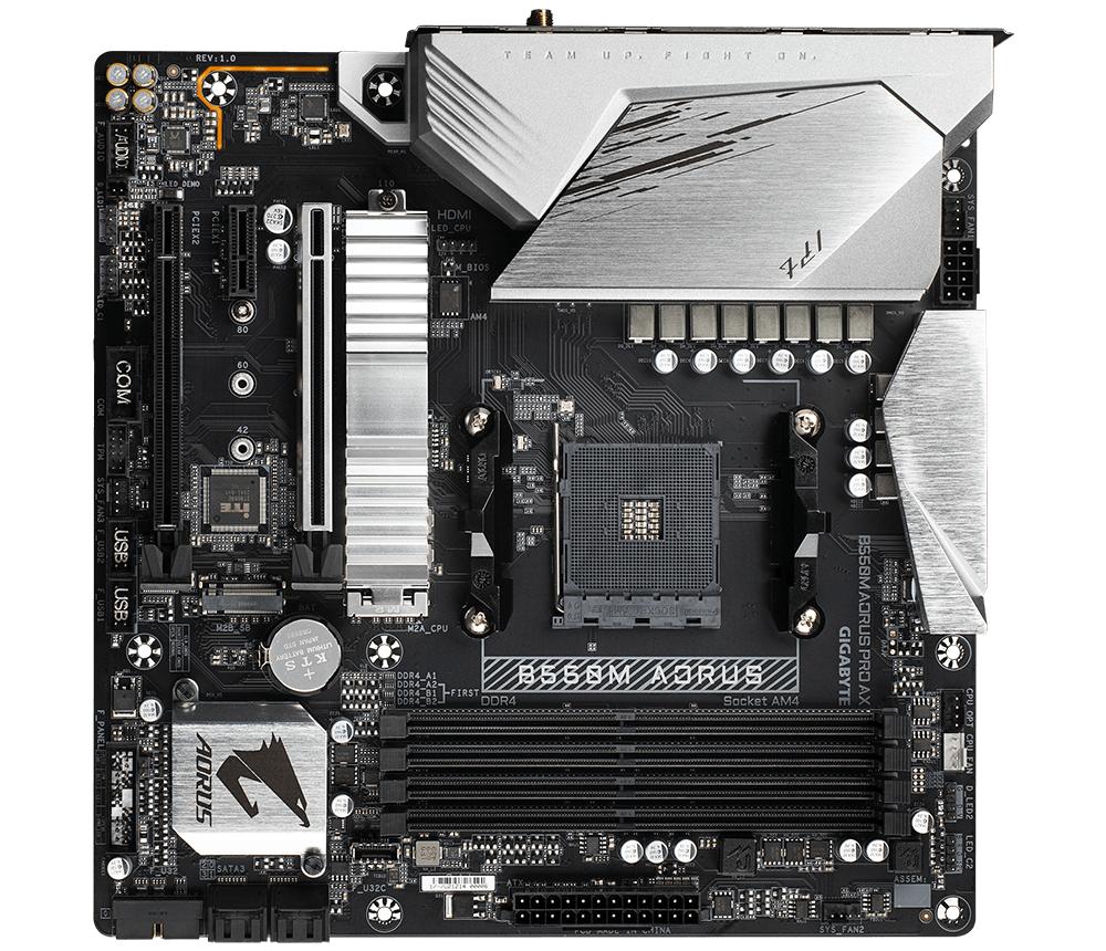 Gigabyte B550M AORUS PRO AX