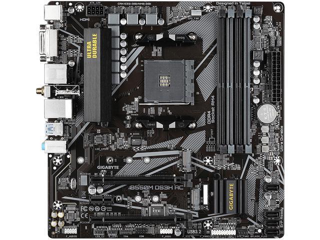 Gigabyte B550M DS3H AC
