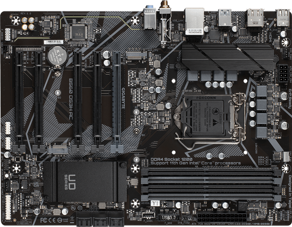 Gigabyte B560 DS3H AC