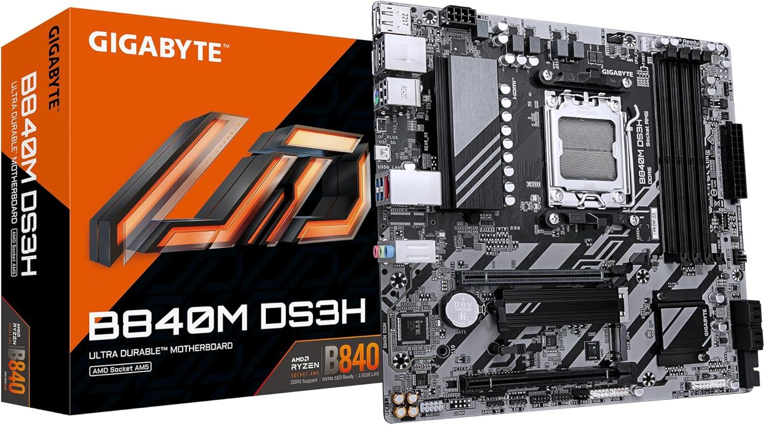 Gigabyte B840M DS3H (rev. 1.0)