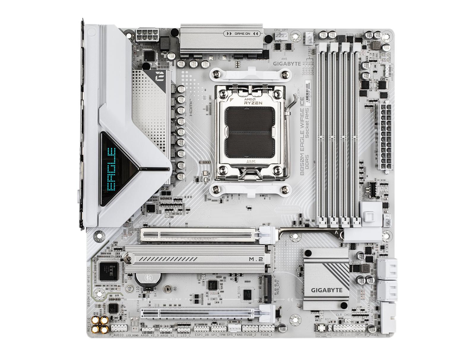 Gigabyte B850M EAGLE WIFI6E ICE