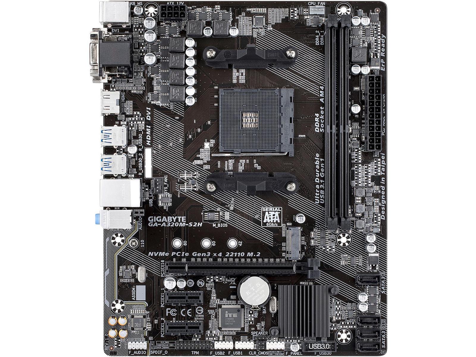 Gigabyte GA-A320M-S2H