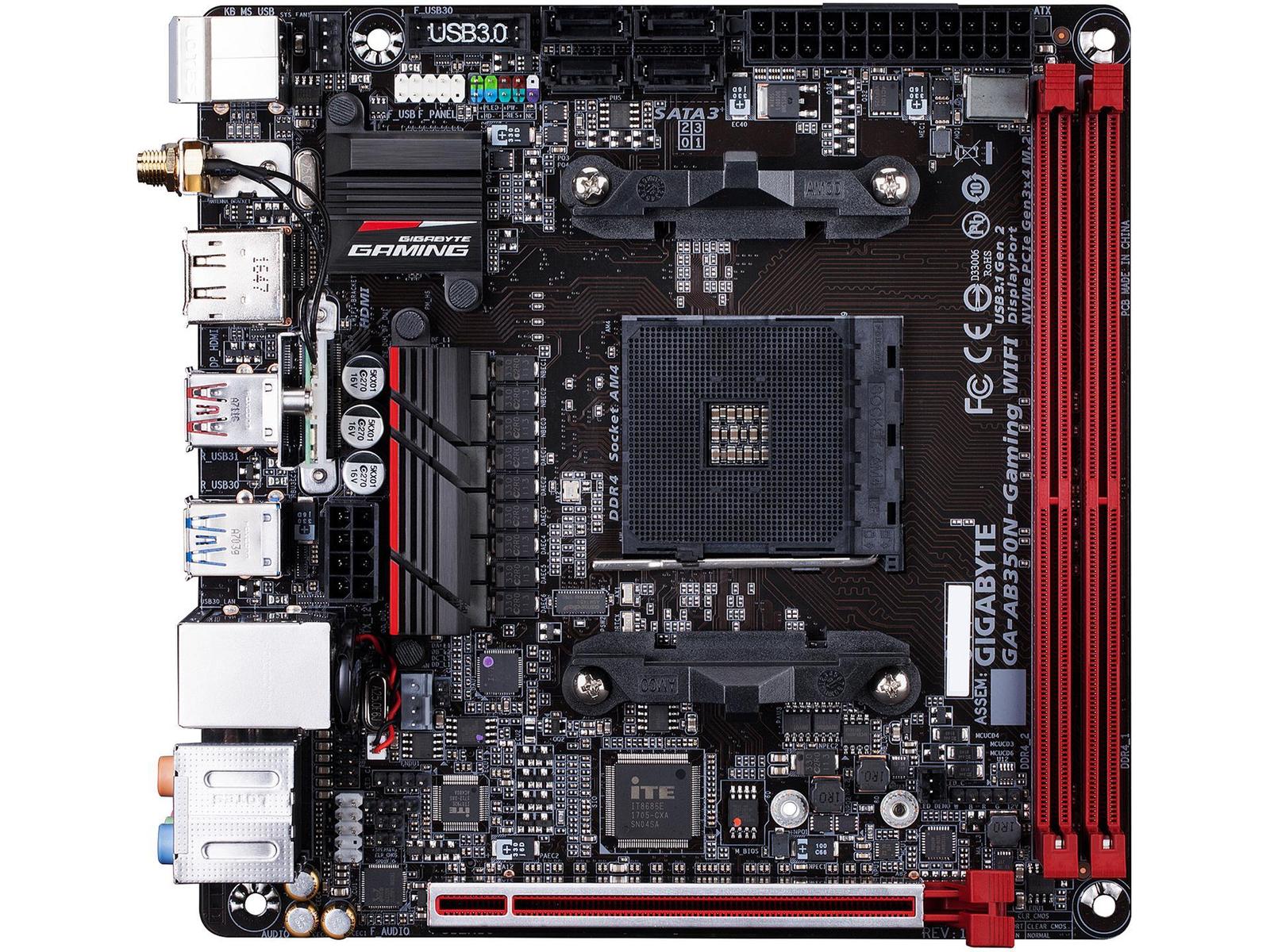 Gigabyte GA-AB350N-Gaming WIFI (rev. 1.0)