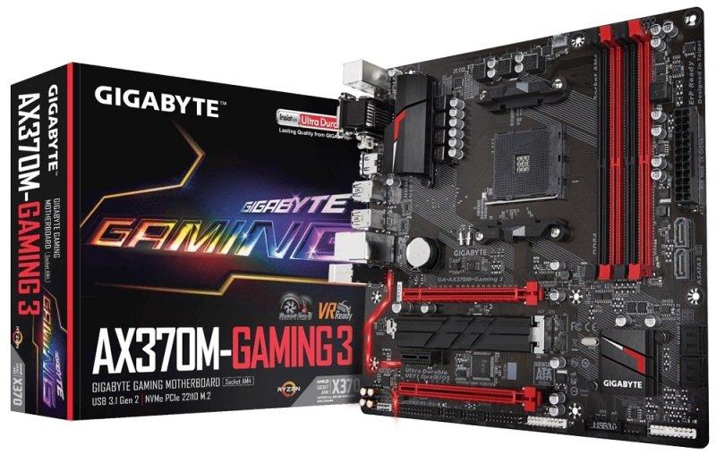 Gigabyte GA-AX370M-Gaming 3