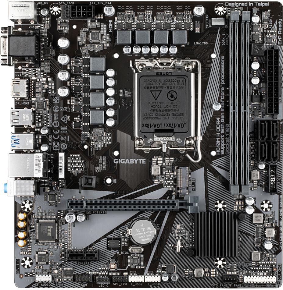 Gigabyte H610M H DDR4