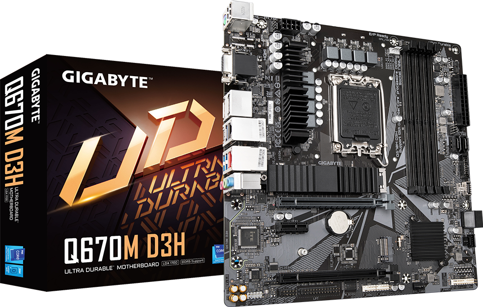 Gigabyte Q670M D3H